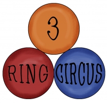 3 ring circus wordart jpg