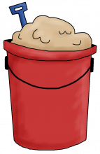 Bucket sand png