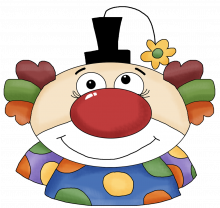 Clown face 2 png