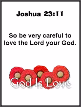 Joshua 23-11