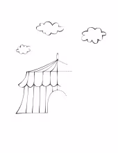 Finish Drawing Tent